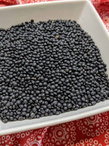 black lentils
