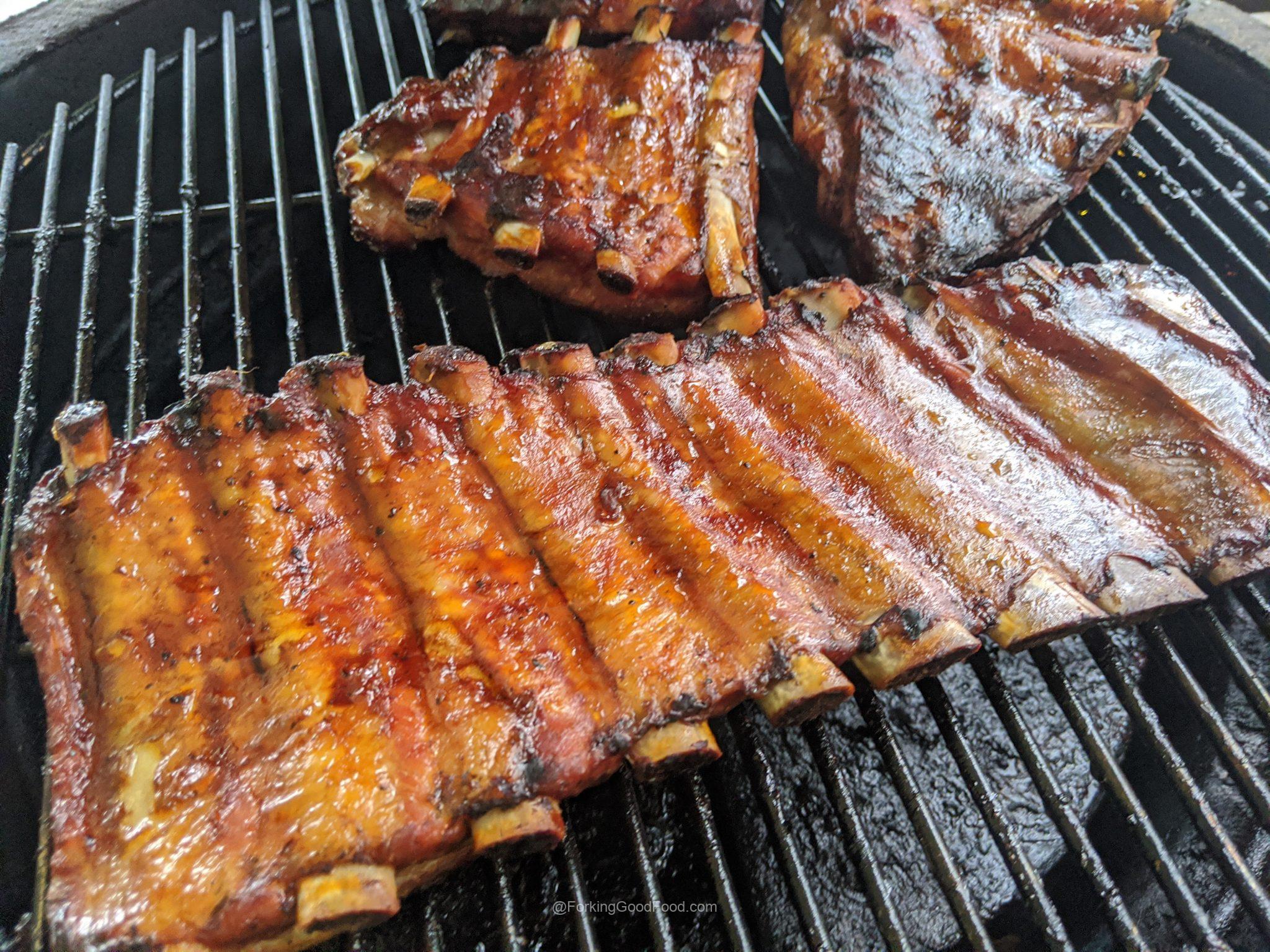 Kamado Joe Smoked Pork Ribs Forking Good Food