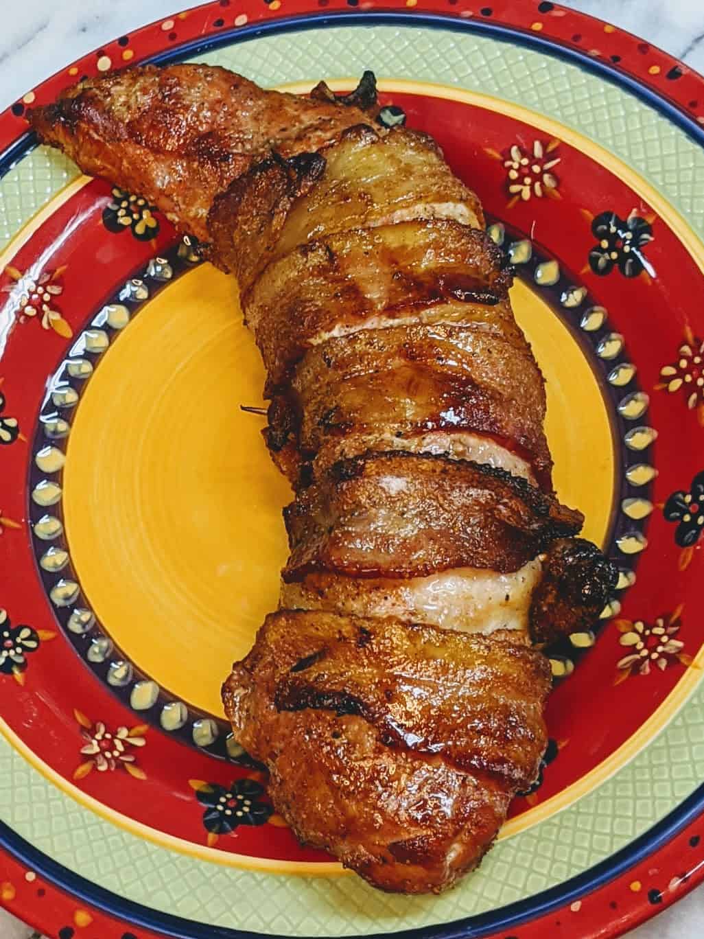 Smoked Bacon Wrapped Pork Tenderloin