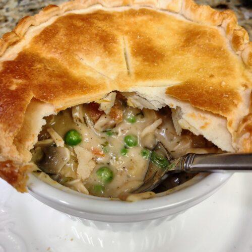 Chicken Pot Pie for Two,Chicken Pot Pie Recipe