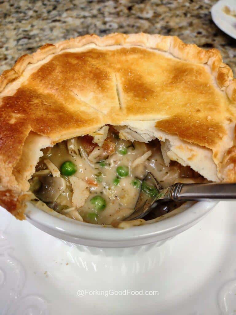 Chicken Pot Pie for Two,Chicken Pot Pie Recipe