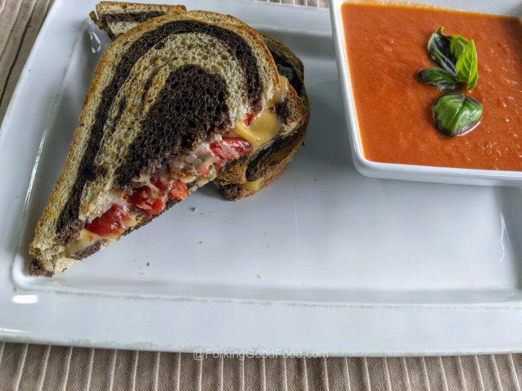 Roasted Tomato &amp; Gouda Grilled Cheese