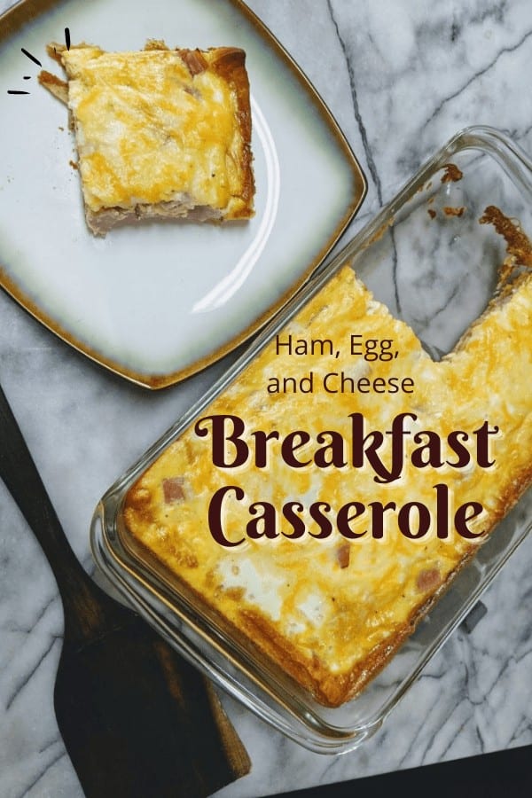 ham egg egg cheese breakfast casserole