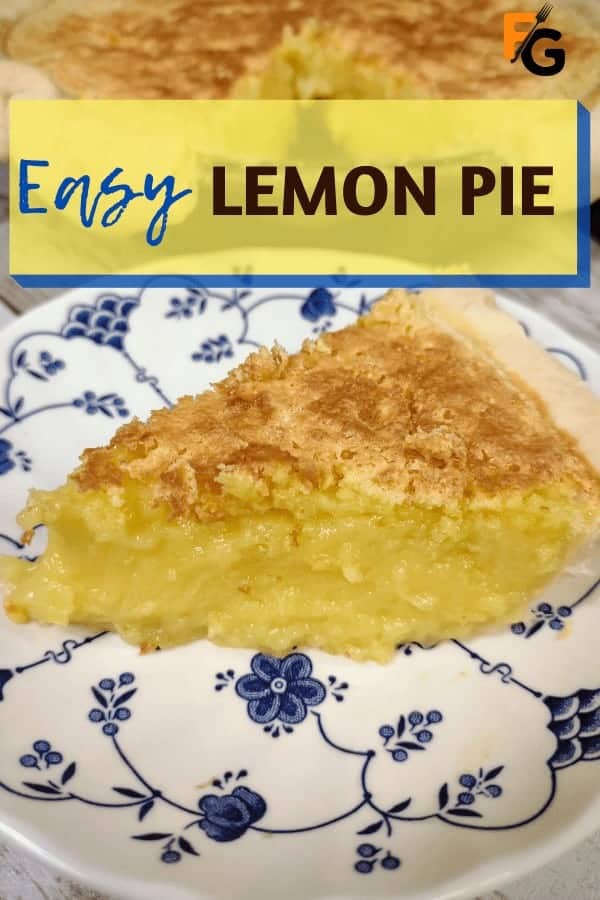 Easy Lemon Pie