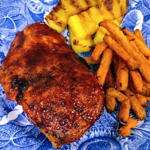 Chicken,Air Fryer,Barbecue Sauce,BBQ,Smoked Paprika