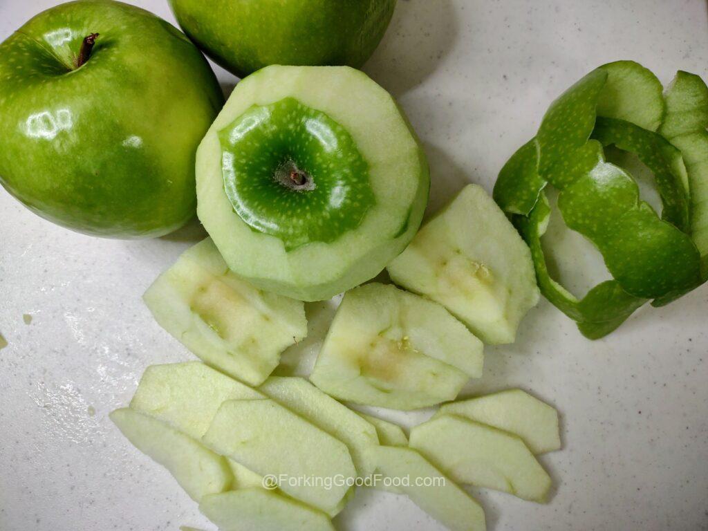 Caramel Apple Rose Tart