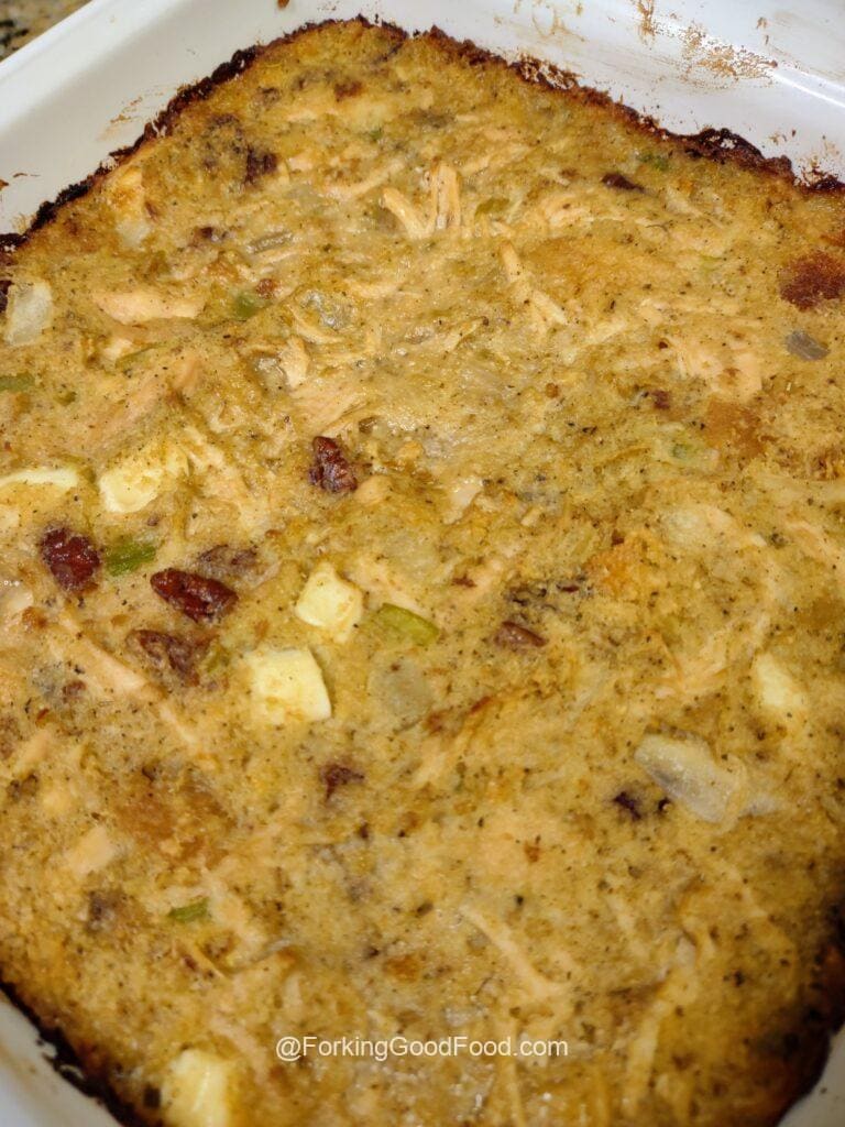 Southern Chicken and Cornbread Dressing