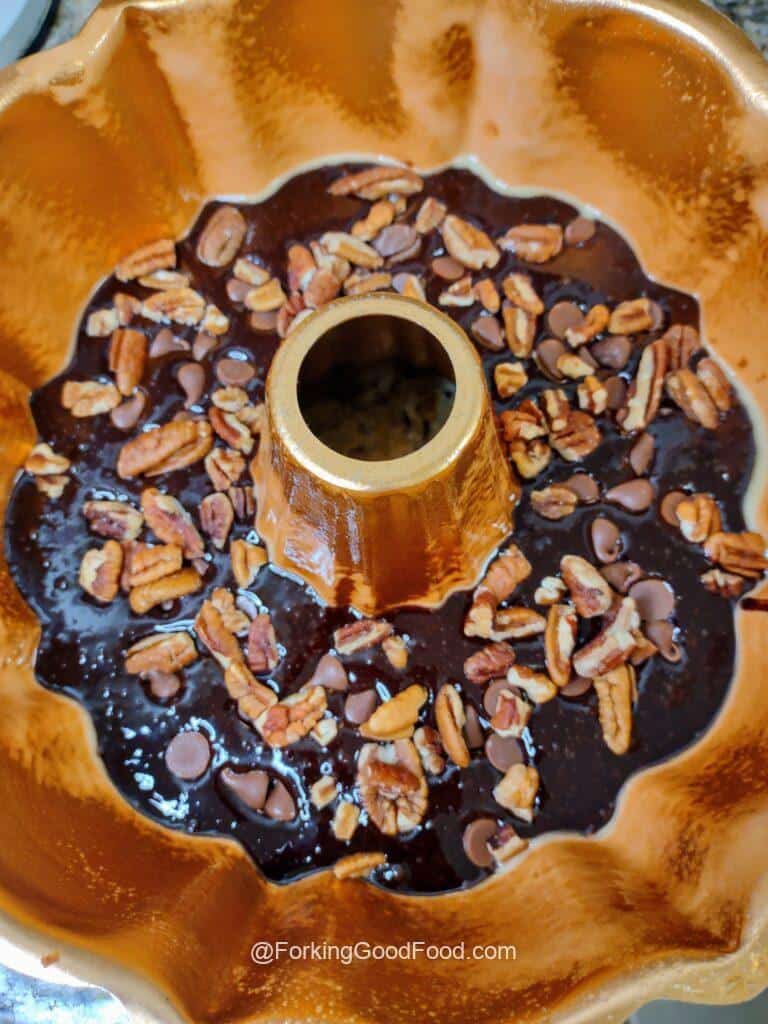 Guinness Chocolate Cake bundt pan