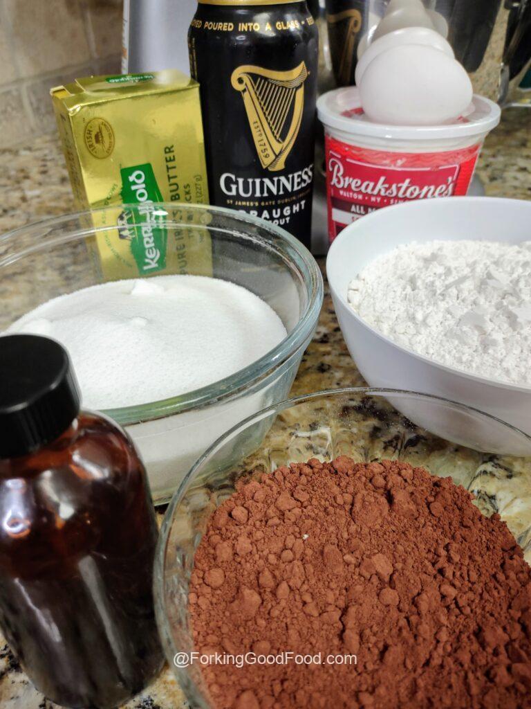 Guinness Chocolate Cake Ingredients