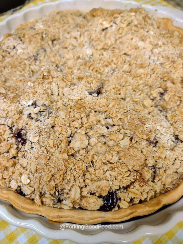 Amaretto Cherry Crumble, Amaretto Cherry Crumble Recipe