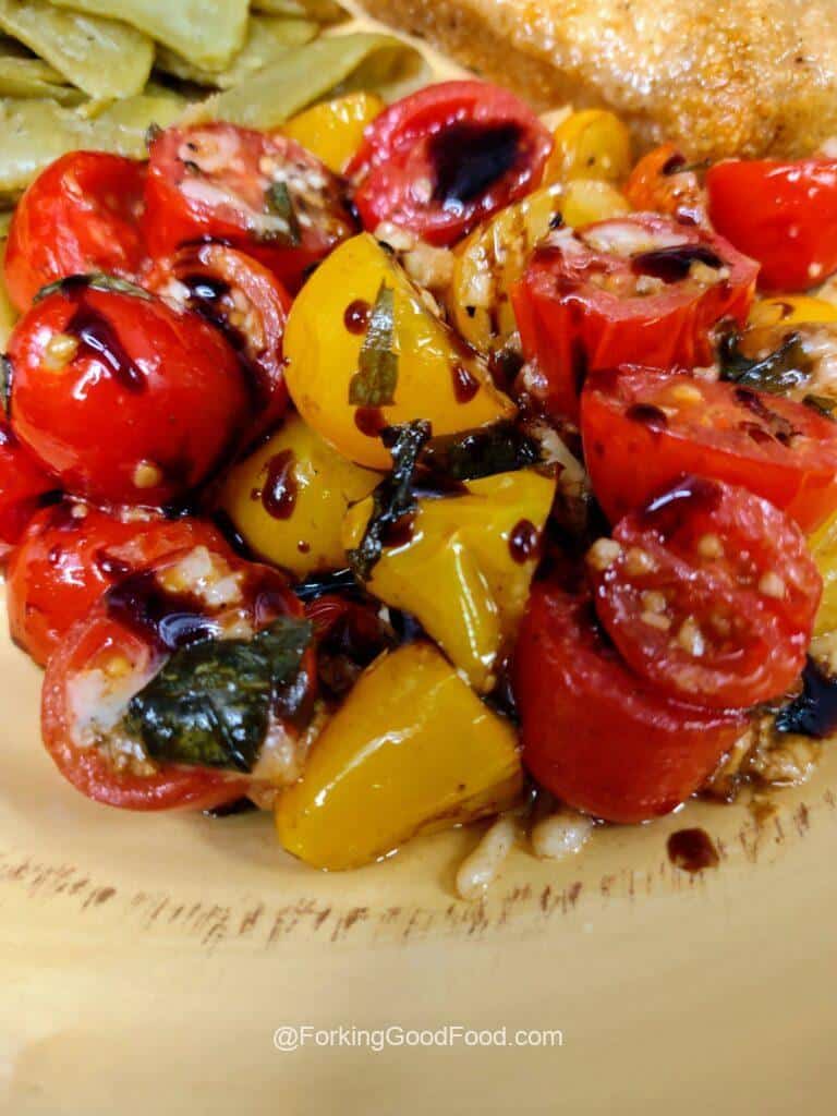 Tomato,Basil,Garlic,Parmesan,Bruschetta