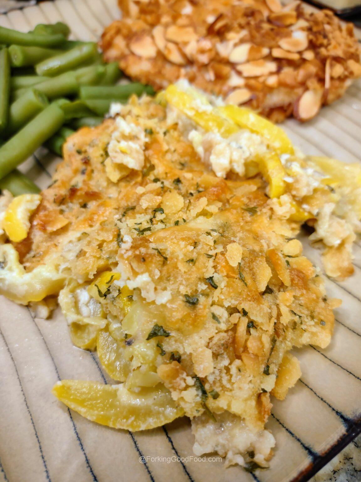 Summer Squash and Vidalia Onion Casserole Forking Good Food