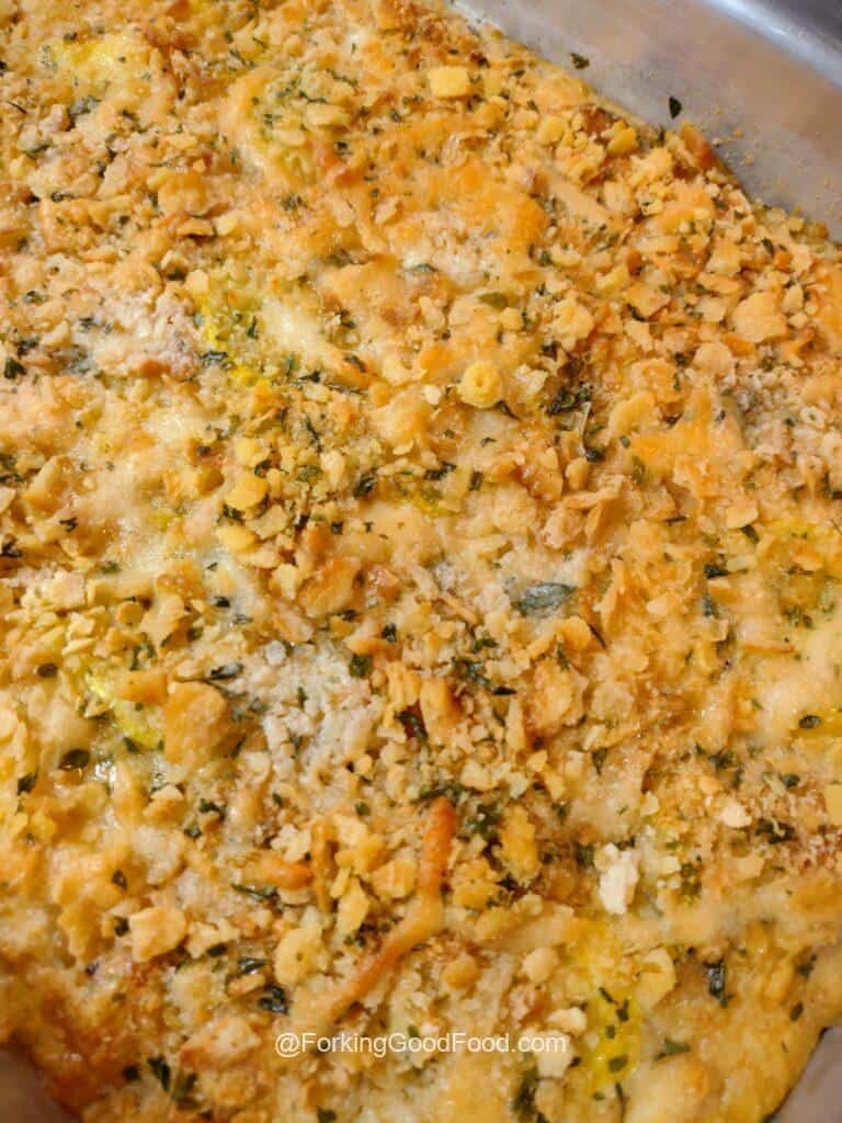 Summer Squash and Vidalia Onion Casserole - Forking Good Food