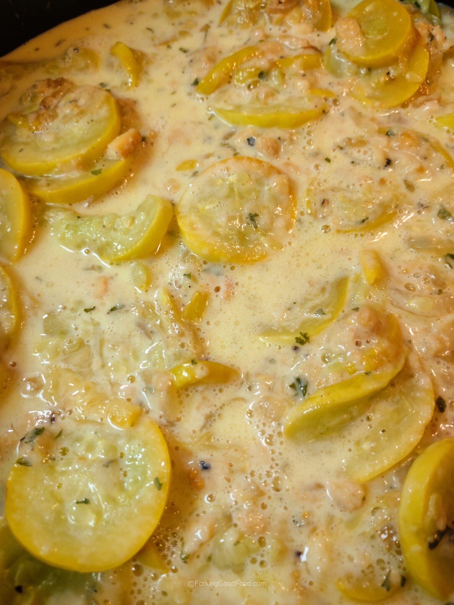 Summer Squash and Vidalia Onion Casserole Forking Good Food