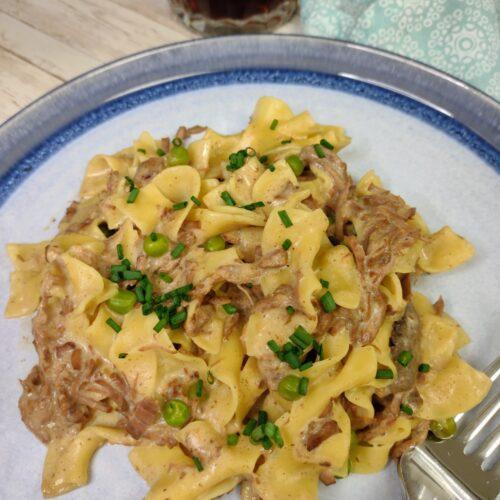 Beef,Sour Cream,Cream Cheese,Egg Noodles,Pasta