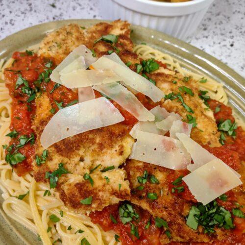 Easy Chicken Parmesan,easy chicken parmesan recipe,easy chicken parmesan pasta