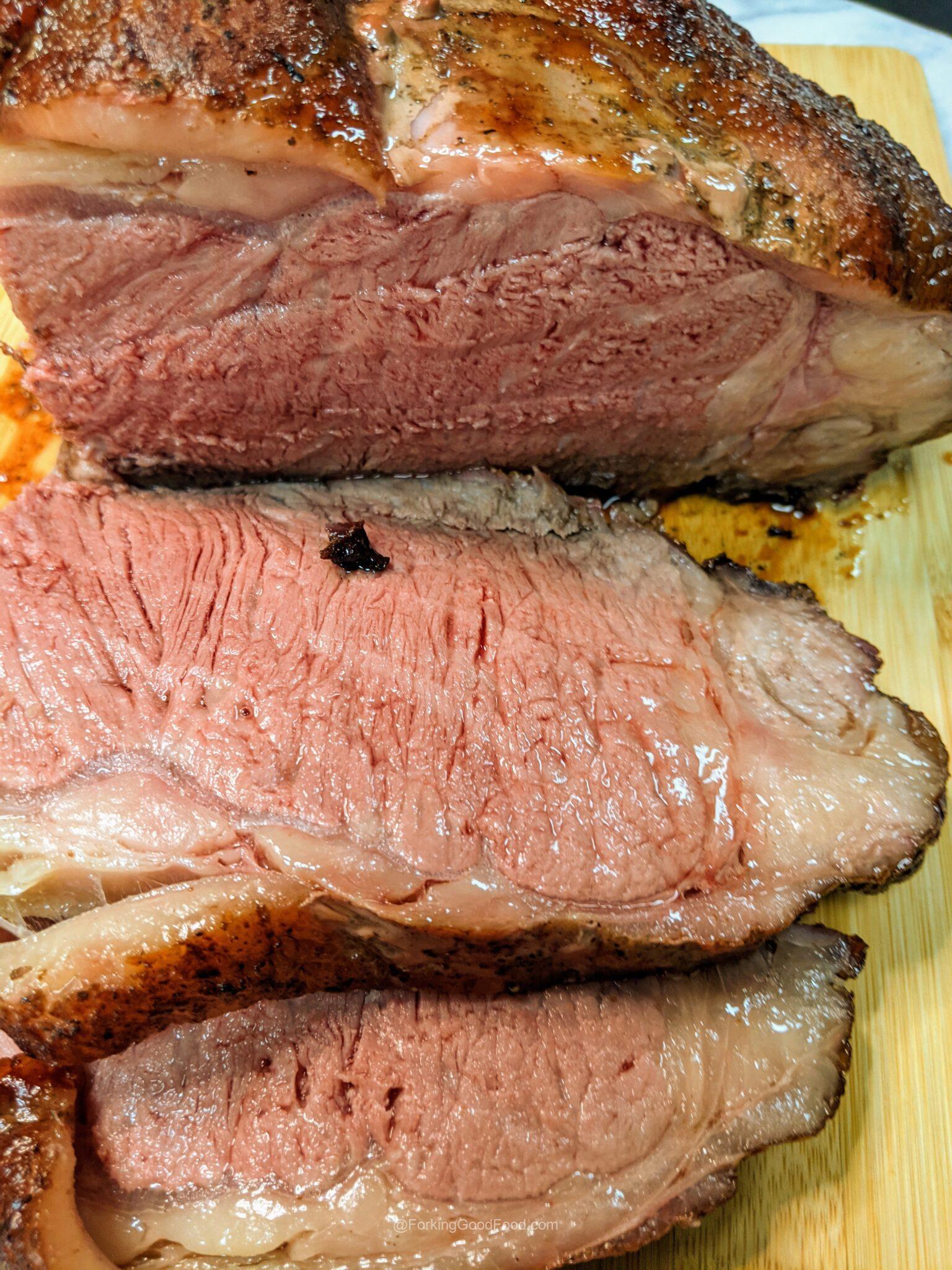 Kamado Joe Smoked New York Strip Roast Recipe