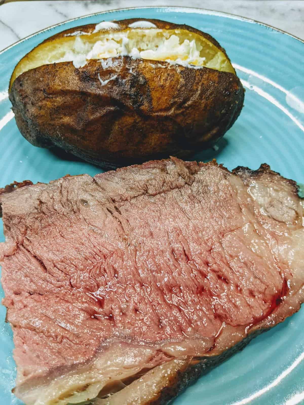 Smoked Baked Potato