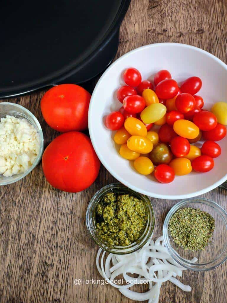 Tomato Galette Ingredients