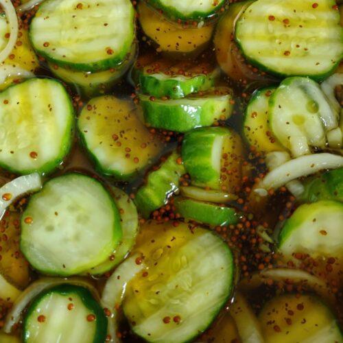 Refrigerator Bread & Butter Pickles