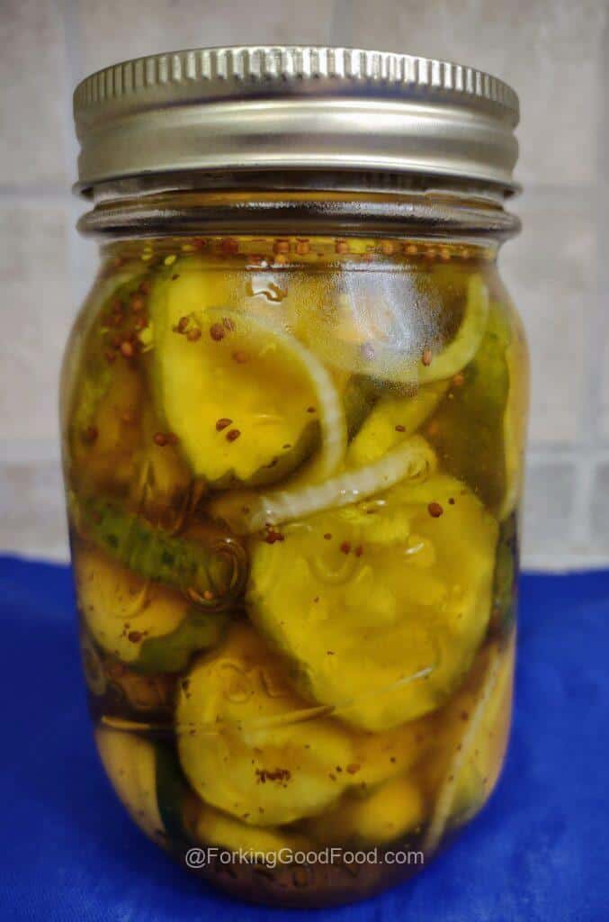 refrigerator bread and butter pickles