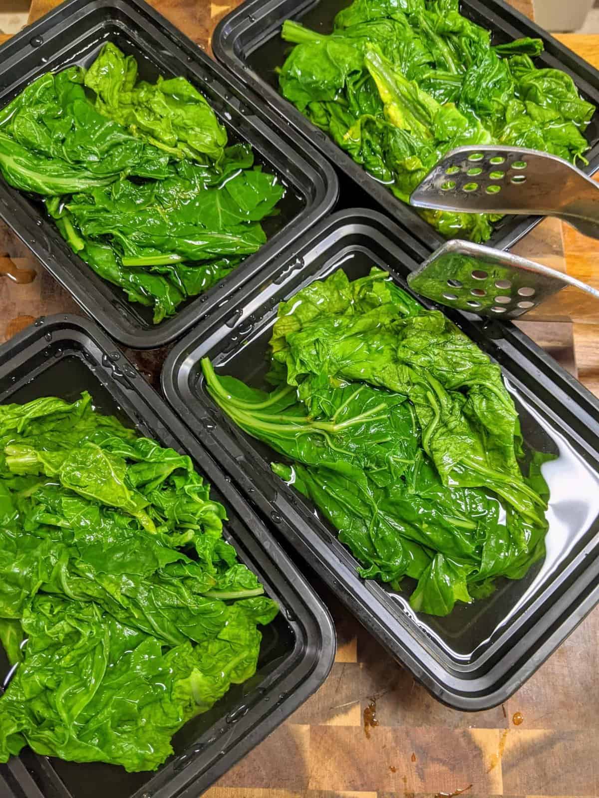 Freezing Greens