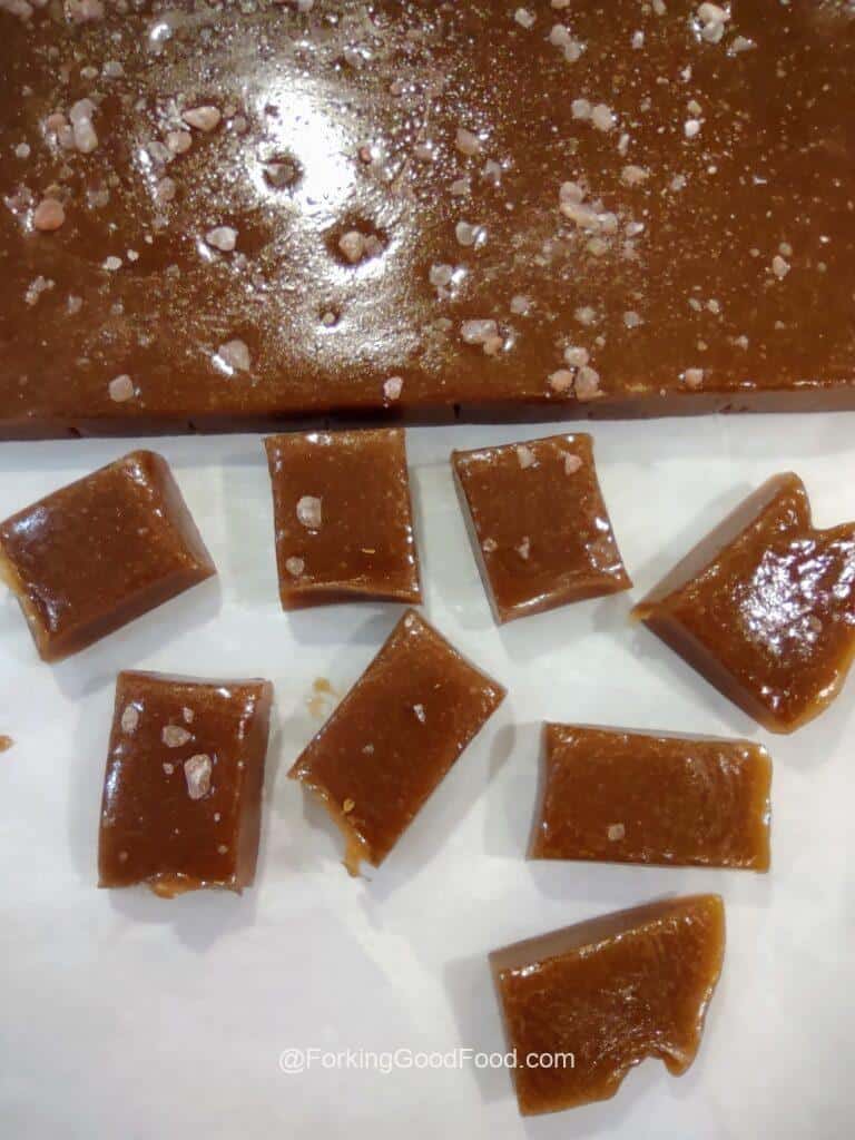 whiskey cream caramels