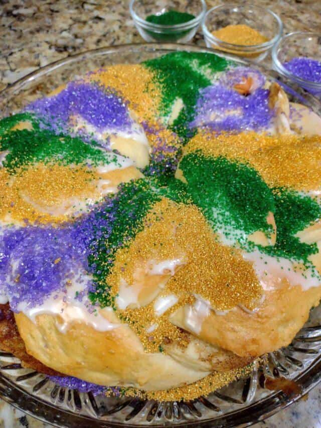 Make King Cake for Mardi Gras Forking Good Food