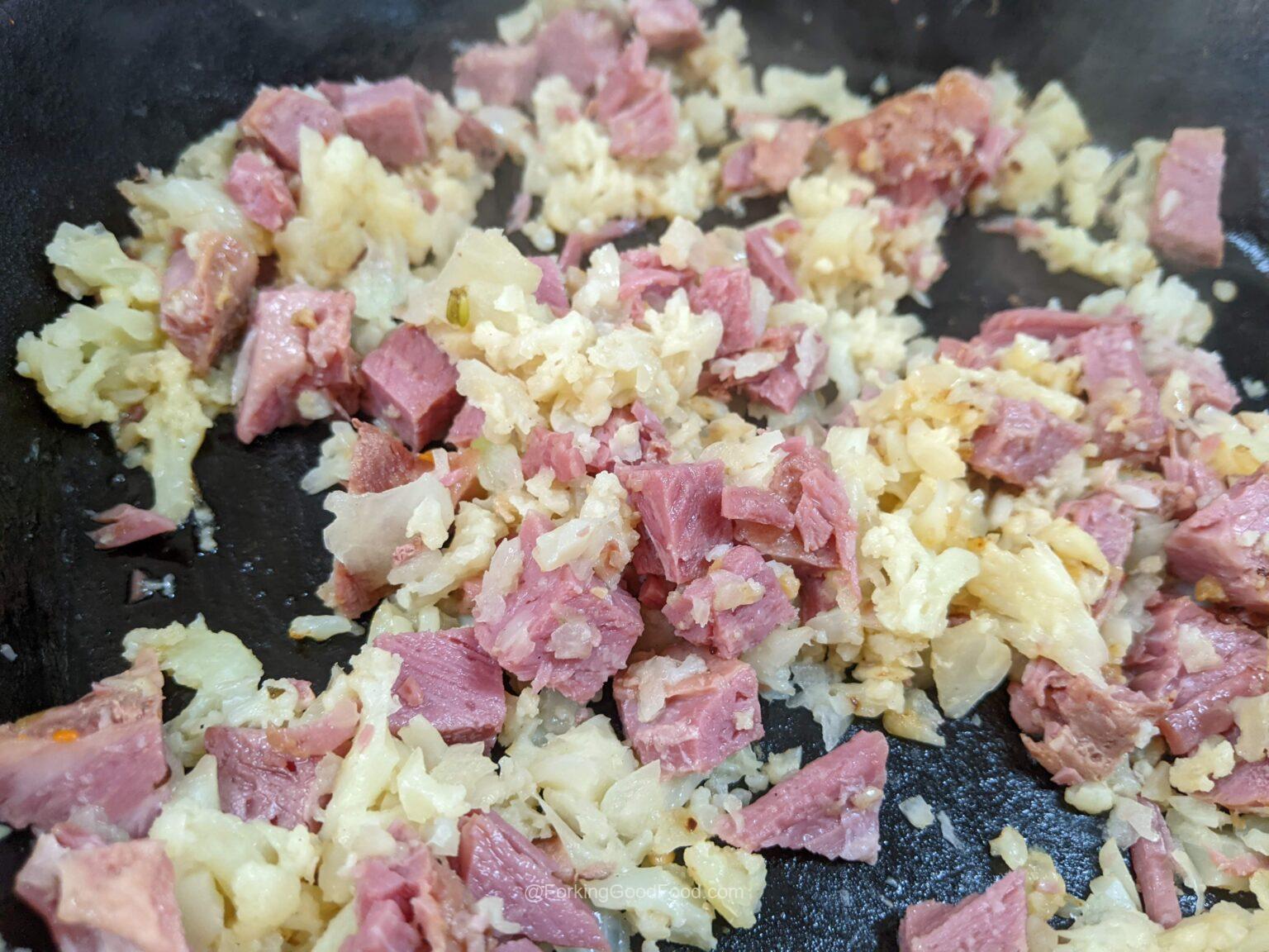 Corned Beef Hash Breakfast Wrap Forking Good Food