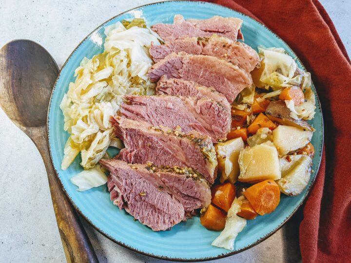 Instant Pot Corned Beef and Cabbage Forking Good Food