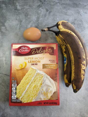 3 Ingredient Banana Muffins - Forking Good Food