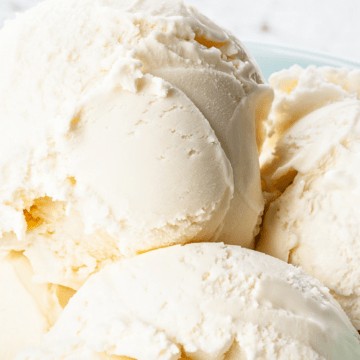 3 ingredient vanilla ice cream