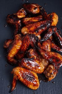 instant air fryer chicken wings cooked
