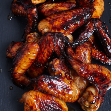 instant air fryer chicken wings cooked