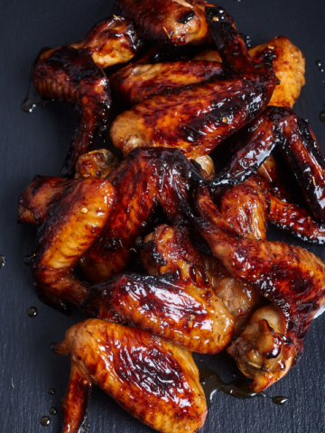 instant air fryer chicken wings cooked
