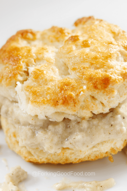 Hardees Biscuit and Gravy Recipe Forking Good Food