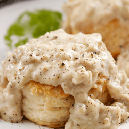 Hardees Biscuit and Gravy Recipe Forking Good Food