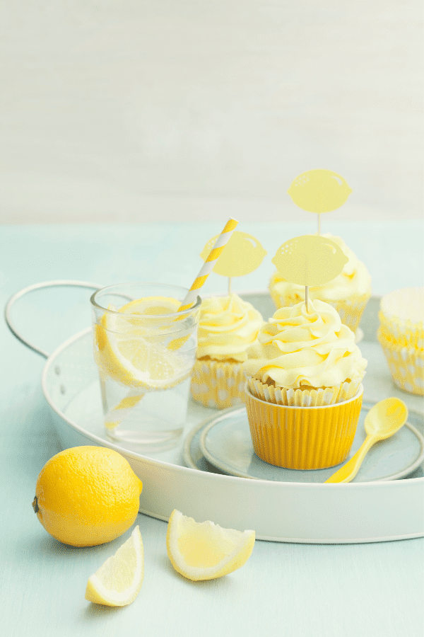 7 Up Cupcakes with Cake Mix