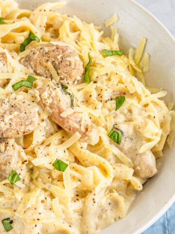 4 ingredient chicken pasta with noodles