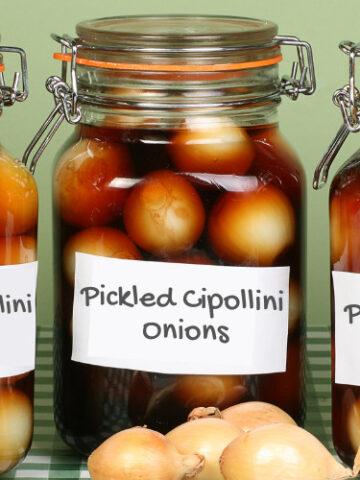 Pickled Cipollini Onions