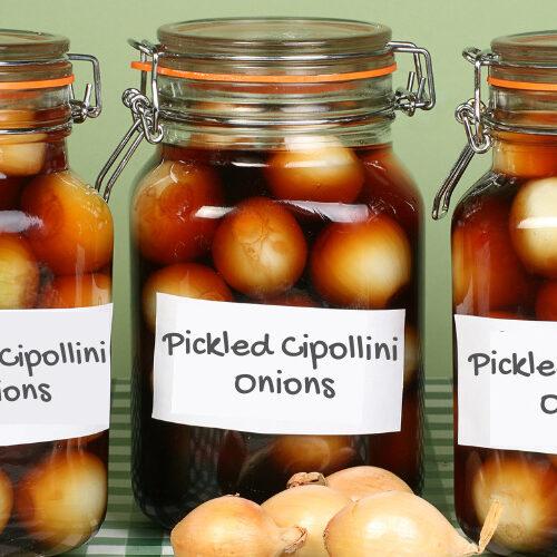 Pickled Cipollini Onions