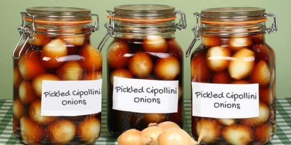 Pickled Cipollini Onions