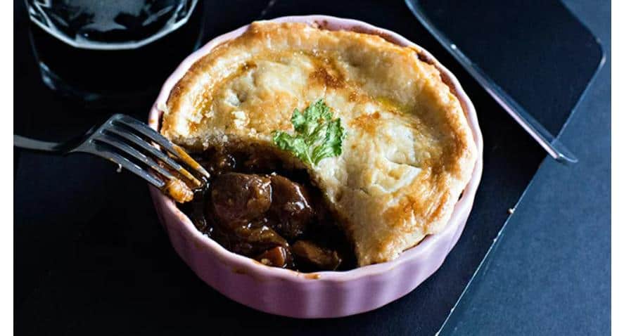 beef and guinness pie