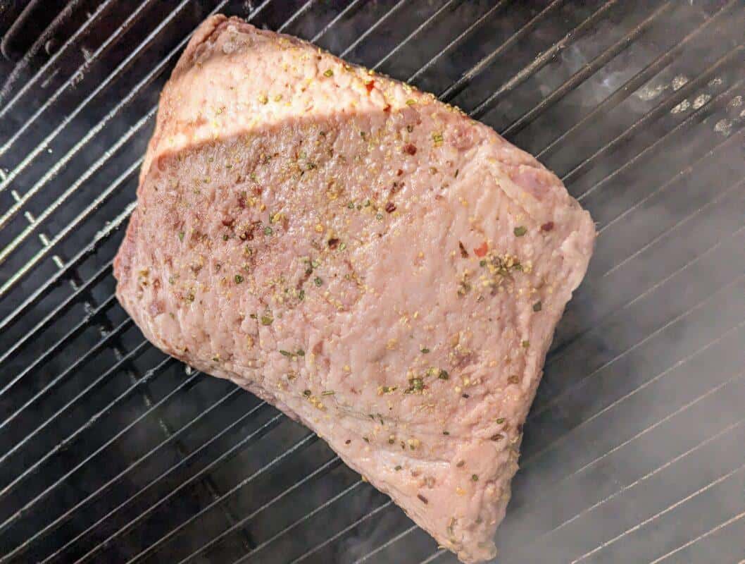 Smoked Corned Beef Brisket with Cabbage