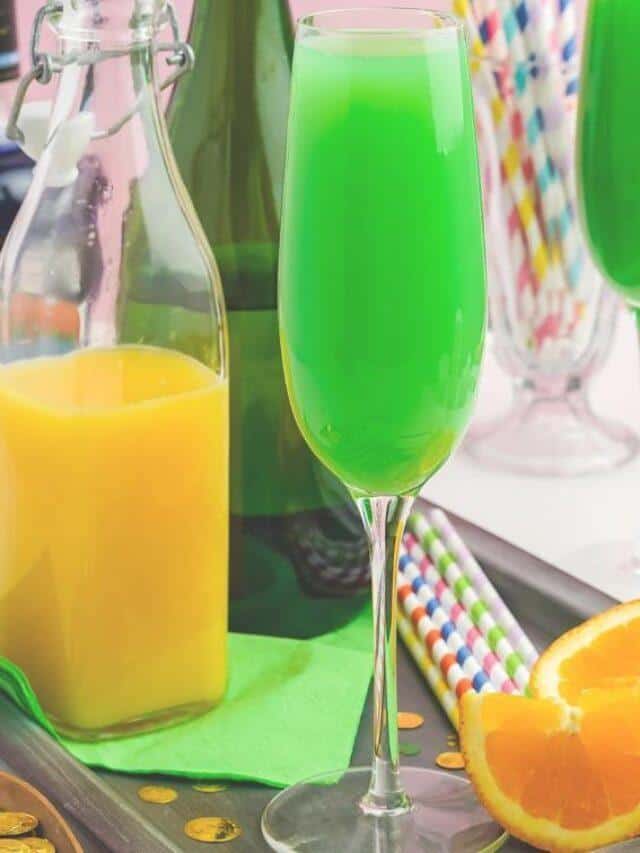 Unique Green Drinks for St. Patrick's Day!