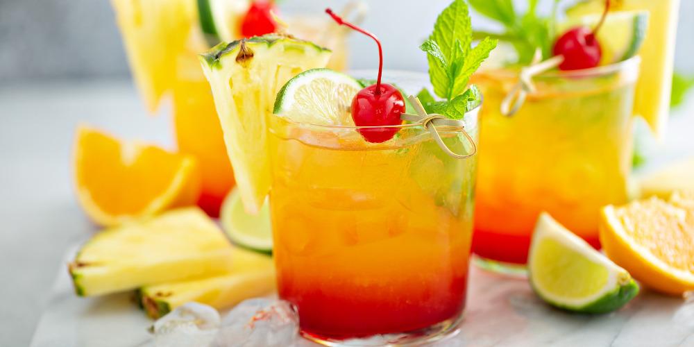 low carb tequila sunrise