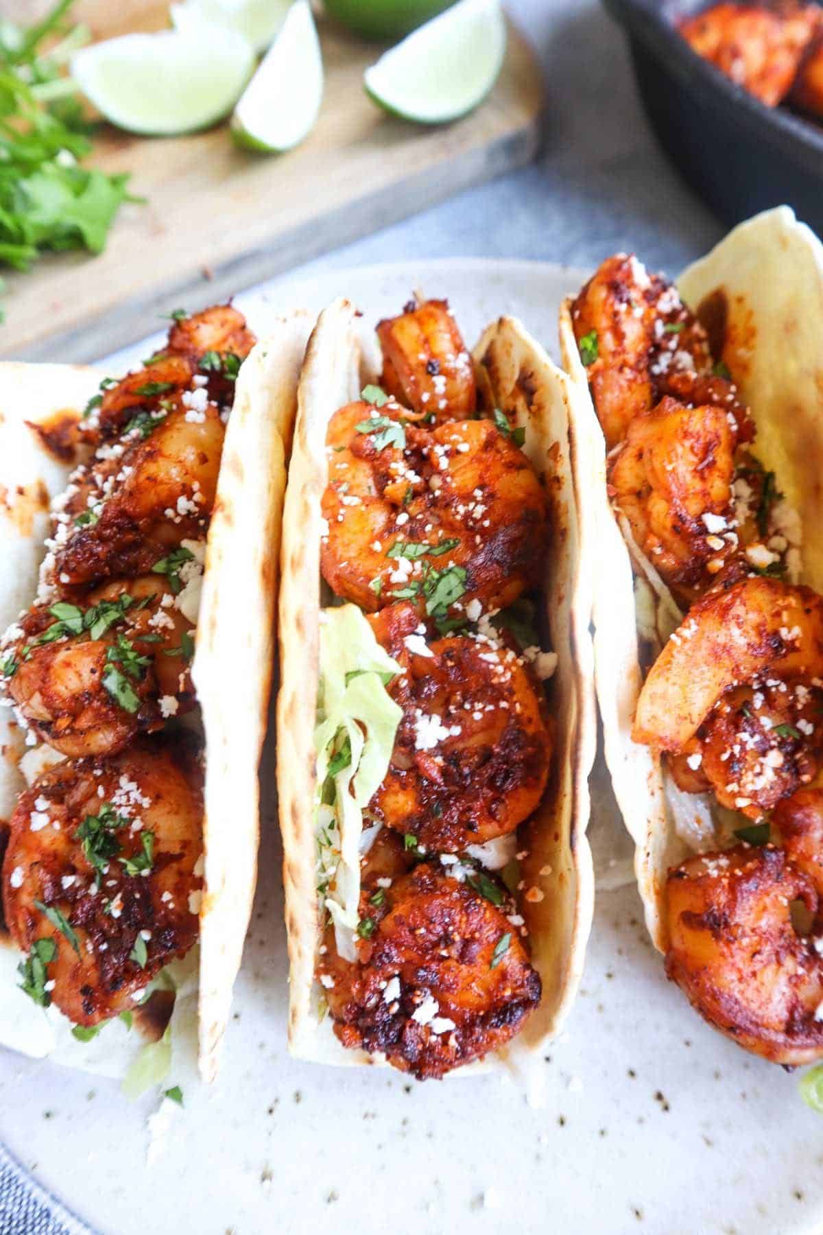 20. mexican shrimp tacos 