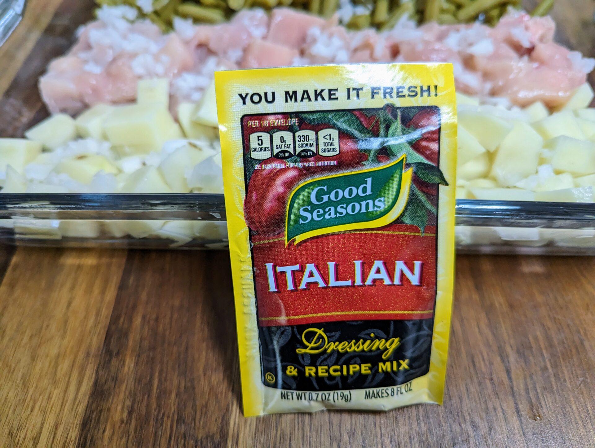 italian chicken packet