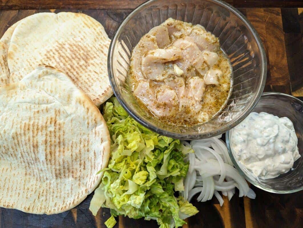 Chicken Gyro Air Fryer Forking Good Food