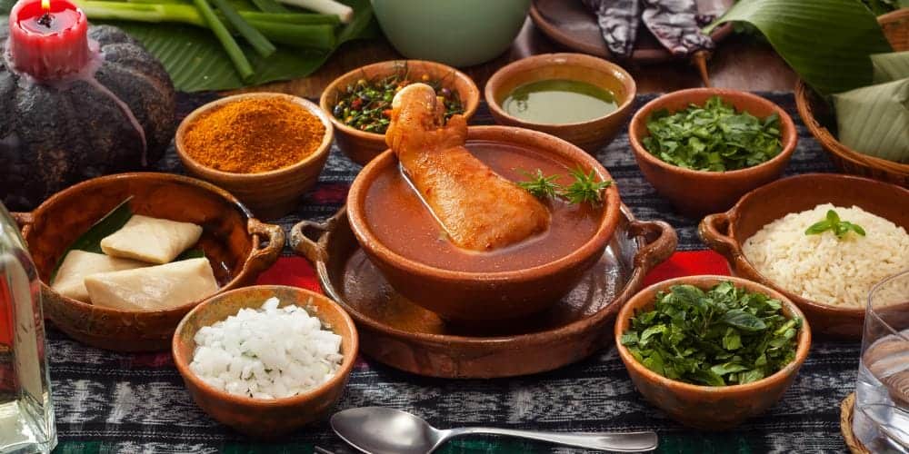 mayan culinary traditions pots on table